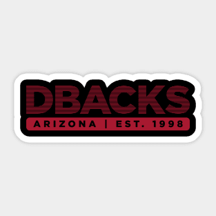 Dbacks #1 Sticker